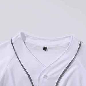 Maillot de baseball OEM avec logo personnalisé, vêtements de sport, vente en gros - Product Image 5