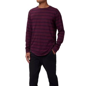 เสื้อแขนยาวสำหรับผู้ชายเสื้อออกกำลังกายแบบแห้งเร็วเสื้อออกกำลังกายโลโก้ออกแบบได้ตามต้องการ - Product Image 6