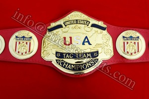 เข็มขัดแชมป์ทองเหลือง TAG TEAM รุ่นใหม่ล่าสุดสำหรับมวย - Product Image 3