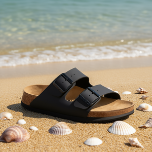 Para Arizona PROF Gr.41, Sandalia Negra Birko Flor, Cumple con la Norma DIN EN ISO 20347 para Botas y Calcetines de Agua BIRKENSTOCK, Talla 41 - Product Image 3