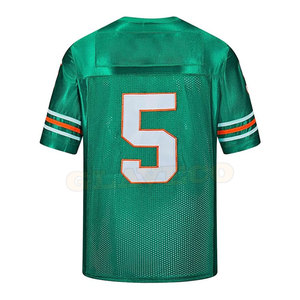Venta al por mayor de alta calidad por encargo Unisex adulto tamaño fútbol americano Jersey nuevo diseño de alta definición impreso transpirable - Product Image 2