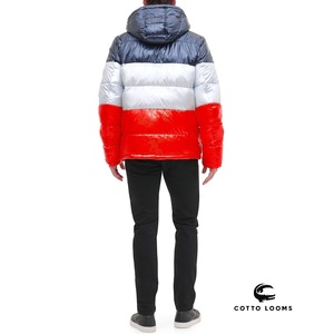 Nuevo 2025 personalizado invierno puffer chaqueta diseñador moda elegante cálido con capucha OEM venta al por mayor moda Premium lujo prendas de vestir exteriores - Product Image 3