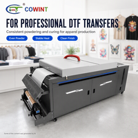Nouveau shaker et four de séchage DTF écoénergétiques avec imprimante DTF et système rouleau-à-rouleau pour la production de transferts personnalisés sur T-shirts