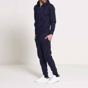 Nouveau Style Dessin Élastique Survêtement Ensembles Slim Fit Zipper Football Formation Survêtement Mâle Jogging Léger Coton Pour Les Garçons - Product Image 4