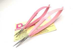 Tijeras de resorte para cejas con revestimiento de Color, acero sostenible, alta calidad, logotipo personalizado, manicura/Tijeras de resorte para cejas - Product Image 3