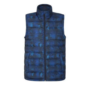 Gilets de randonnée chauds pour hommes, légers, col montant, vêtements d'extérieur, gilet matelassé, veste sans manches zippée, gilet d'hiver - Product Image 1