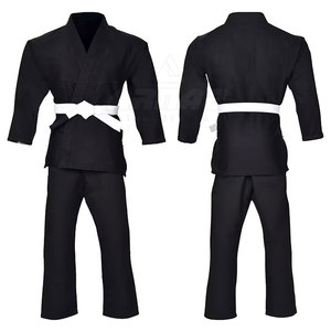 Uniforme de Judo con tela preencogida y pantalones de cintura ajustable Judo clásico con tela resistente para uso de entrenamiento a largo plazo - Product Image 1