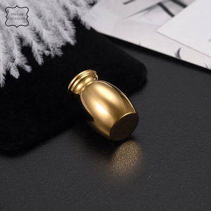 Urne de crémation en acier inoxydable de nouveau style pour adultes pour exposer des bougies et des cendres Urne adulte en métal durable - Product Image 4