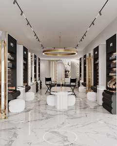 Espejo de Salón LED Moderno y Portátil con Marco de Madera, Función Inteligente de Maquillaje, para Gimnasio, Peluquería, Centro Comercial, Almacén, Duradero, Ecológico, Múltiple - Product Image 1