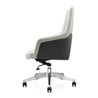 Mobilier de bureau Chaise de luxe pour bureau Vente en gros Chaise de bureau en cuir à dossier haut Directeur exécutif pivotant