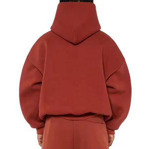 ชุดวอร์มกางเกงกีฬาและฮู้ดเข้ารูปสำหรับผู้ชายชุดวอร์มผ้าคอตตอนสีเรียบ100% เนื้อนุ่มเป็นพิเศษ - Product Image 1