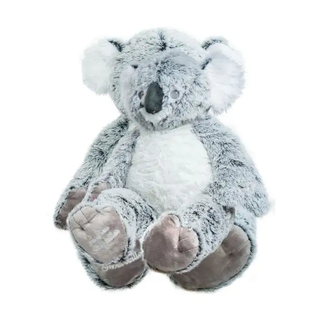 Giant plush Koda the koala berwarna gray, ukuran 710cm. Koleksi mewah berkualitas tinggi buatan Prancis. Mainan anak Unisex.