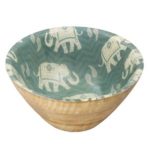 ชามเสิร์ฟอาหารแบบพกพาสไตล์ทันสมัยสำหรับตกแต่งบ้านและโรงแรมเครื่องใช้บนโต๊ะอาหารสลัดผักและชามไม้ผสม - Product Image 3