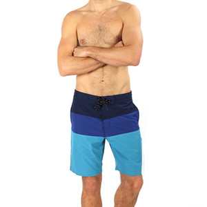 Pantalones cortos de playa de verano multicolores para hombre, traje de baño de maternidad impermeable informal con estampado de logotipo personalizado, venta al por mayor, Surf en blanco, envío DDP - Product Image 1