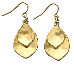 Pendientes Colgantes de Latón Chapado en Oro Estilo Vintage de Lujo al por Mayor, Joyería de Boda de Moda, Alta Calidad, Logotipo Personalizado HA - Product Image 3