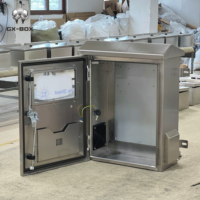 Armoire Électronique Étanche Personnalisée CE Ventilée et Verrouillable pour Instruments Électroniques, Boîtier de Distribution Électrique – Plusieurs Tailles Disponibles