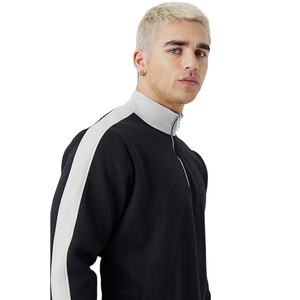 Sweat-shirt en coton personnalisé à demi-zip, design mode avec deux poches, modèle 2026, uni, très vendu, vêtements d'hiver pour hommes - Product Image 4