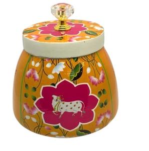 Bocaux décoratifs personnalisés, pot à thé, café, sucre, haricots, pot de rangement, pot en cuivre pour la cuisine, pots à provisions - Product Image 4