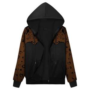 Venta al por mayor de sudaderas con capucha personalizadas de algodón y poliéster de alta calidad ajustadas para mujeres, Diseña tus propias sudaderas deportivas para gimnasio para mujeres - Product Image 2