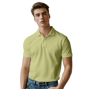 Camiseta Elegante con Cuello Redondo para Hombre, Micro Poliéster, Adan Enterprises, Ropa Casual para Reuniones Sociales, Precio de Exportación - Product Image 2