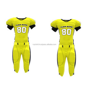 Conjunto de Jersey y pantalón de fútbol americano para hombre, tejido de alta elasticidad, nombre y número de equipo personalizado para rendimiento deportivo - Product Image 6