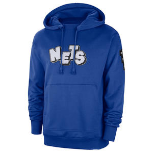 Sudadera con Capucha de Baloncesto Unisex, Personalizada, con Logos Bordados en Aplique, 100% Algodón, Felpa Gruesa, Ecológica, de Alta Calidad, para Primavera - Product Image 2