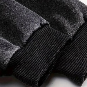 OEM Vente en gros Streetwear personnalisé Pulls à capuche Sweatshirts Acide Délavé au soleil Délavé Fabricants de sweats à capuche vierges - Product Image 4
