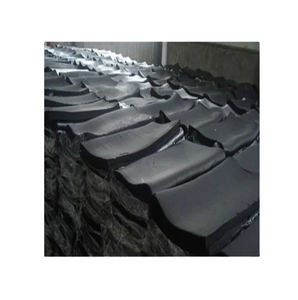 Cinta transportadora de neumáticos sólidos para coche, lámina de caucho de butilo negro personalizada, cantidad a granel, superventas - Product Image 1