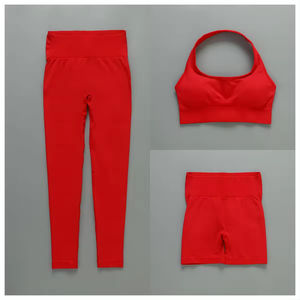 Conjuntos Deportivos Cortos Casuales de Alta Calidad para Mujer, Ropa Deportiva Transpirable para Gimnasio - Product Image 4