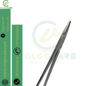 Portaagujas de acero inoxidable de alta calidad al por mayor, 8 pulgadas, plata disponible en todos los diseños y estilos - Product Image 3