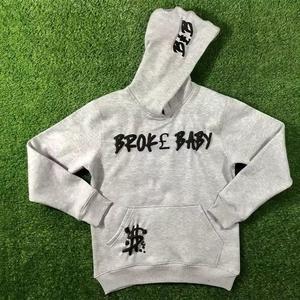 Sudadera con capucha unisex 100% algodón personalizado OEM Diseña tu propio estilo para Puff estampado bordado superventas sudadera de hombre para invierno - Product Image 3