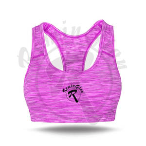 Nuevo diseño Sujetador deportivo de estilo simple para mujer con logotipo personalizado Sujetadores deportivos de moda para mujer - Product Image 5