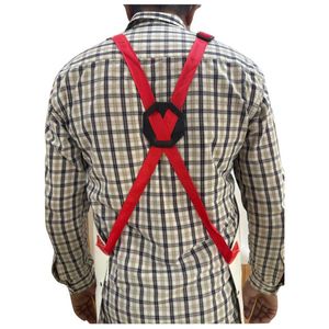 Tablier en cuir de vachette sans manches industriel robuste de qualité supérieure confortable et durable sécurité bavoir résistant au feu - Product Image 5