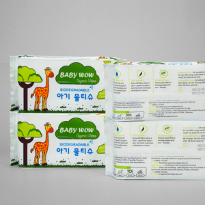 Toallitas húmedas de tela no tejida ecológicas compactas de 80 unidades Baby Wow, desechables y perfumadas para limpieza y refrigeración del hogar - Product Image 3