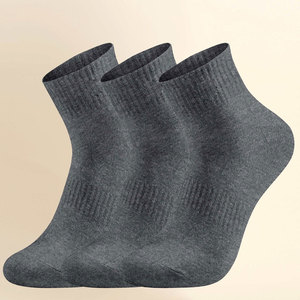 Calcetines de Algodón 100% al por Mayor para Hombre y Mujer, Transpirables, Ecológicos, de Secado Rápido, Casuales, para Uso Diario, Calcetines de Forro Polar - Product Image 2
