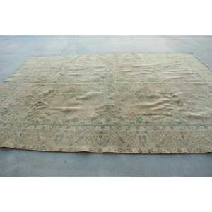 Alfombra Turca de 9,7x12,5 pies, Alfombra Vintage Extra Grande, Alfombra Marrón Estilo Suroeste - Product Image 2