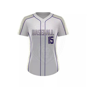 Ropa Deportiva de Softbol para Mujer, Fabricada a Medida, Transpirable, de Secado Rápido, 100% Poliéster, Colores Sólidos, Tallas Grandes - Product Image 6