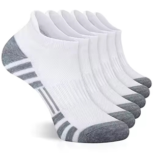 Calcetines con logotipo personalizado de fábrica, calcetines deportivos atléticos para correr, calcetines transpirables acolchados de rendimiento para hombres y mujeres - Product Image 6