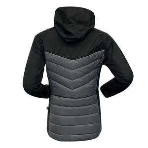 เสื้อแจ็คเก็ตผู้ชายแบบใหม่ ดีไซน์ยอดนิยม บุด้วยใยดาวน์ อุ่นสบาย มีกระเป๋าข้าง ทรงเข้ารูป ผ้าถัก ราคาขายส่ง - Product Image 2