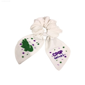 Pinzas para el pelo con cuentas de semillas bordadas a mano indias personalizadas - Product Image 4