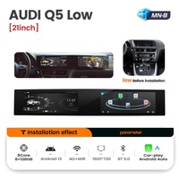 Navifly MNB Qualcomm 21 pouces double écran lecteur Dvd de voiture Android Auto BT WIFI voiture Paly pour AUDI Q5
