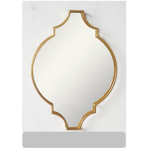 Miroir Moderne de Luxe Tendance pour la Maison Salon Haute Qualité Exclusive Design Métallique Antique Miroir de Toilette pour la Décoration de la Maison - Product Image 5