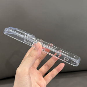 Nueva funda magnética <span class=keywords><strong>para</strong></span> iPhone 17 Pro Max Hybrid <span class=keywords><strong>PC</strong></span> + TPU, protección de grado militar, funda móvil transparente <span class=keywords><strong>para</strong></span> iPhone 17 Pro Max Air - Product Image 5