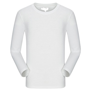Camisetas cortas de manga larga personalizadas para mujer, camiseta de manga larga con cuello redondo personalizada, Top corto ajustado para mujer - Product Image 2