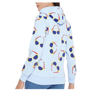 Sudadera con Capucha Personalizada para Mujer, 100% Algodón, Manga Larga, Casual, con Bolsillos, Cuello con Capucha, de Alta Calidad, Resistente al Viento y Ecológica - Product Image 3
