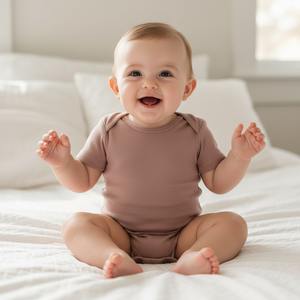 Combinaison sans manches pour bébé de qualité supérieure |   Combinaison en coton pour nouveau-nés |   Léger et respirant - Product Image 2