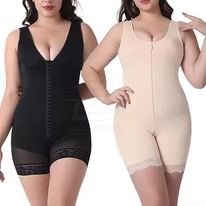 Pantalones cortos ajustados sin costuras de talla grande para mujer de alta calidad, ropa moldeadora de compresa firme, pantalones ligeros transpirables de cintura alta, moldeador de barriga ajustado - Product Image 3