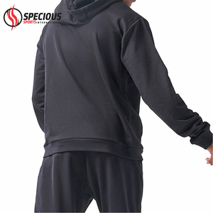 Sweatshirts à capuche streetwear pour hommes |   Hauts à capuche en molleton 100% coton pour l'hiver |   Pull à Capuche Personnalisé Coupe-Vent et Imperméable - Product Image 2