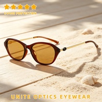 Nouvelles Arrivées d'Été : Lunettes de Soleil Ovale Œil de Chat Rétro Élégantes de Luxe pour Femmes, Protection UV400, Tendance Marque de Mode