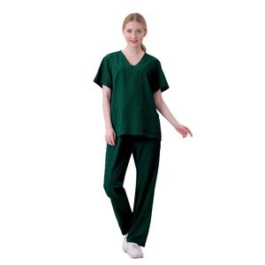 Ensembles de gommage d'infirmière élégants en gros personnalisés les plus vendus uniformes d'hôpital à manches courtes gommage d'infirmière gommage d'hôpital pour femmes - Product Image 4